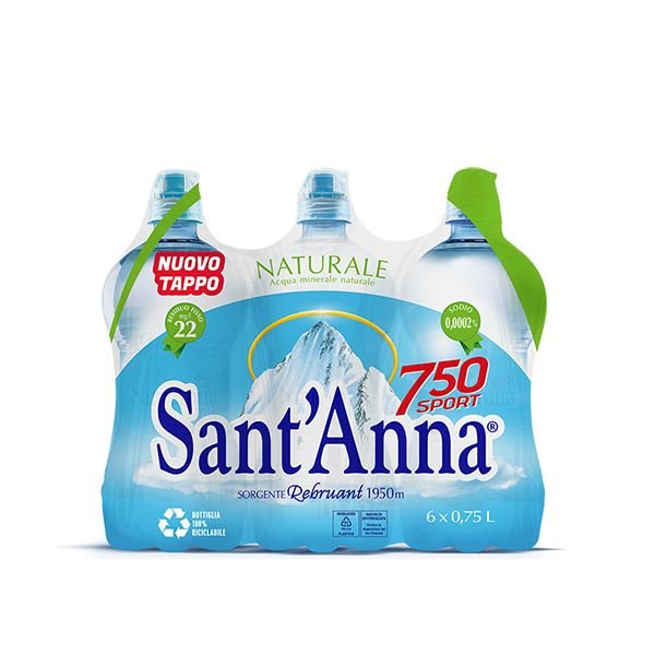 Sant'Anna Sport Bottle 0,75L