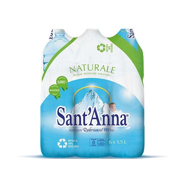 Acqua Sant'Anna 1,5 L confezione x6 naturale